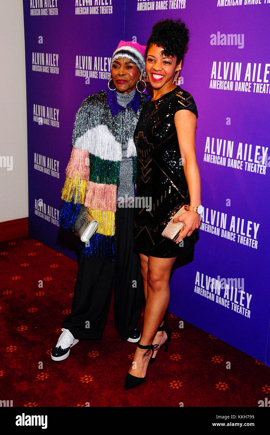 New York, NY, USA. 29th Nov, 2017. Cicely Tyson and Renee Henry attend ...