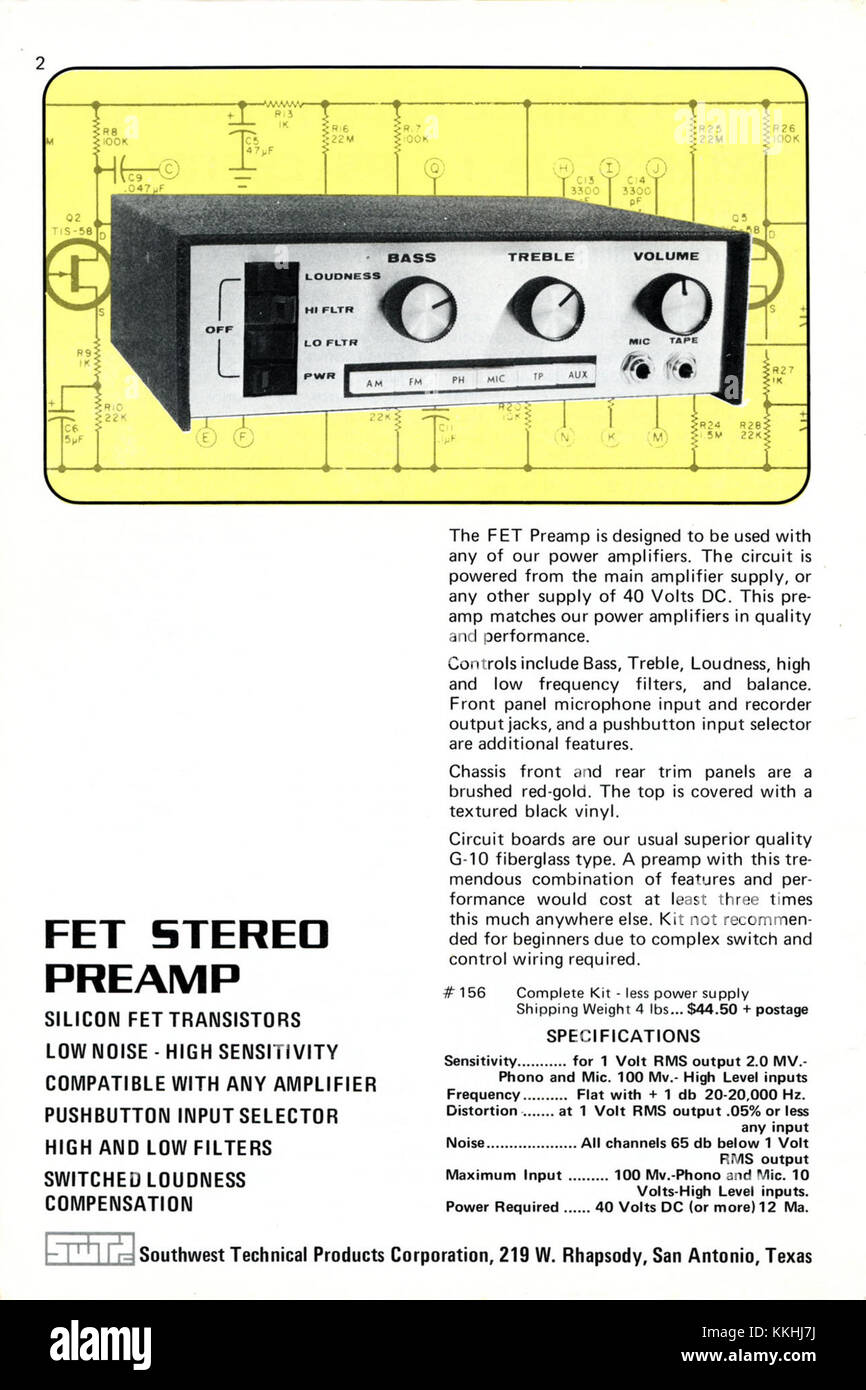 The 1972 SWTPC catalog provides a detailed overview of computing technology, showcasing early computer products and systems developed by the Southwest Technical Products Corporation. Stock Photo