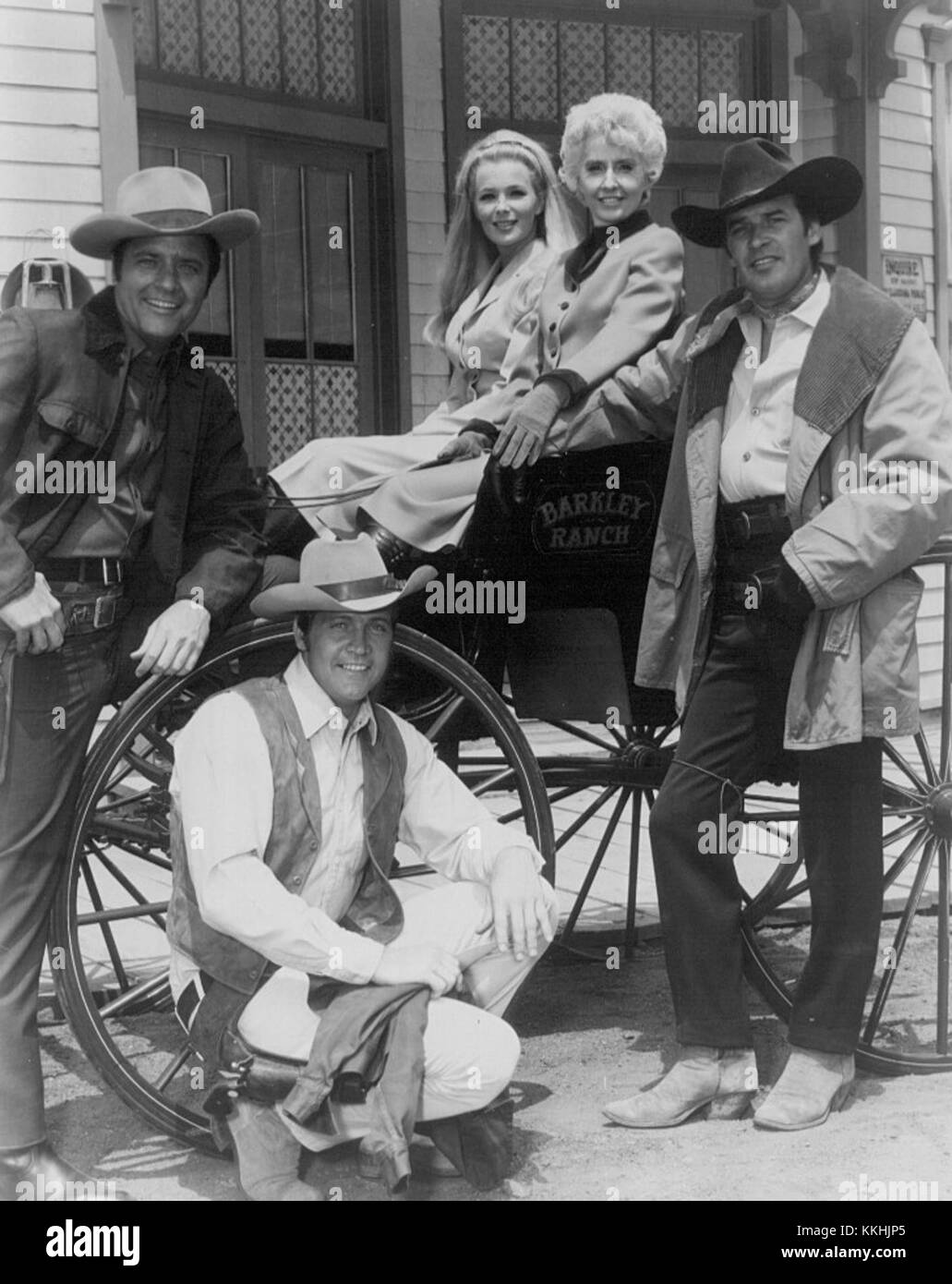 Big Valley cast photo 2 Stock Photo - Alamy