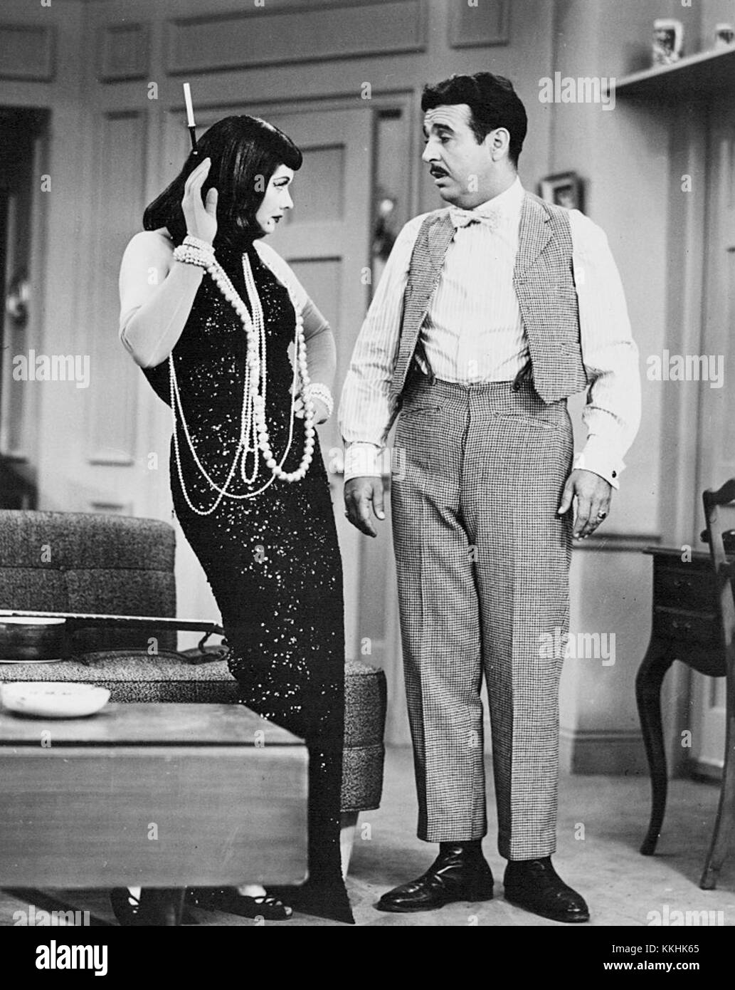 Lucille Ball Tennessee Ernie Ford I Love Lucy Stock Photo