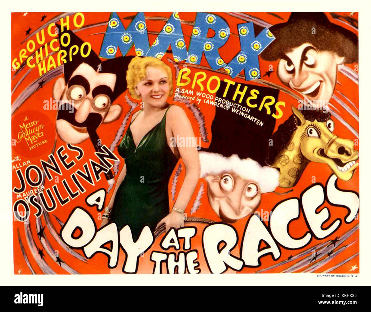 A Day At The Races, a 1937 American film directed by Sam Wood, features ...