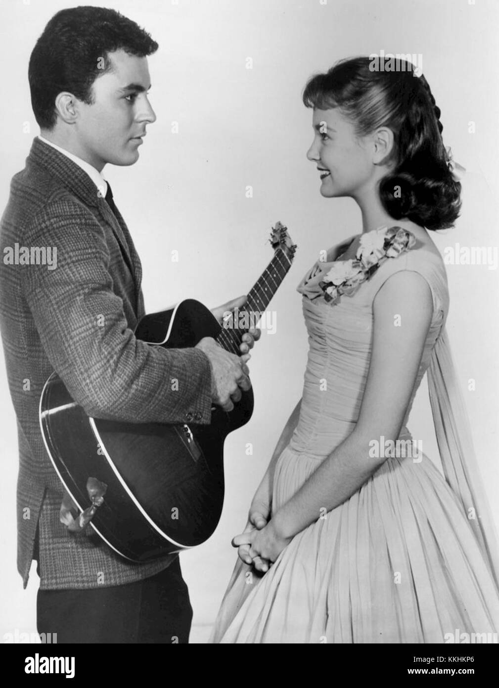 James Darren Shelley Fabares Donna Reed Show 1959 Stock Photo Alamy