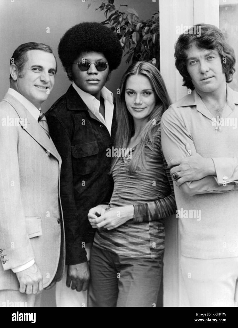 Mod Squad cast photo 1972 Stock Photo