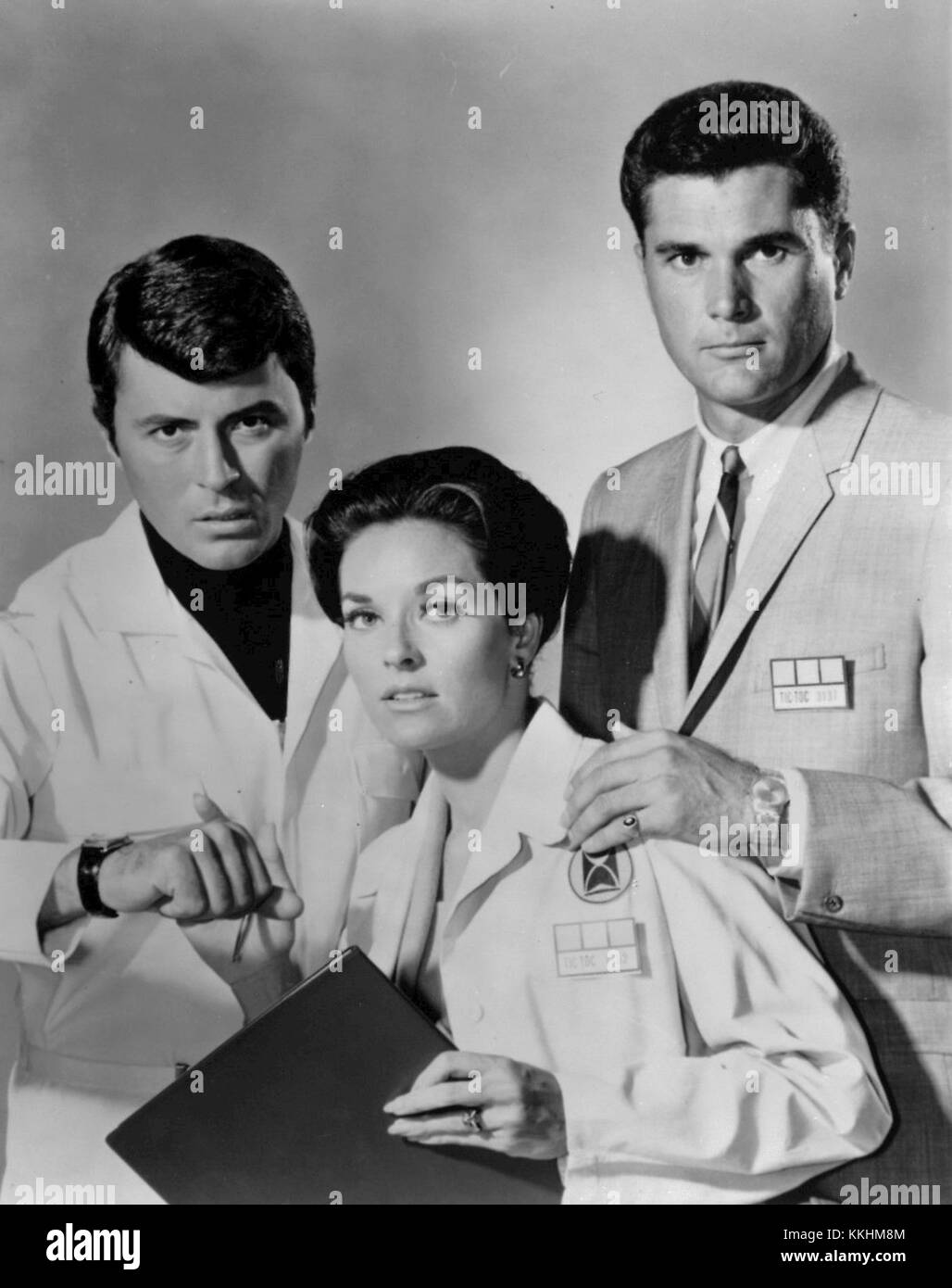 James Darren Lee Meriwether Robert Colbert Time Tunnel 1966 Stock Photo ...