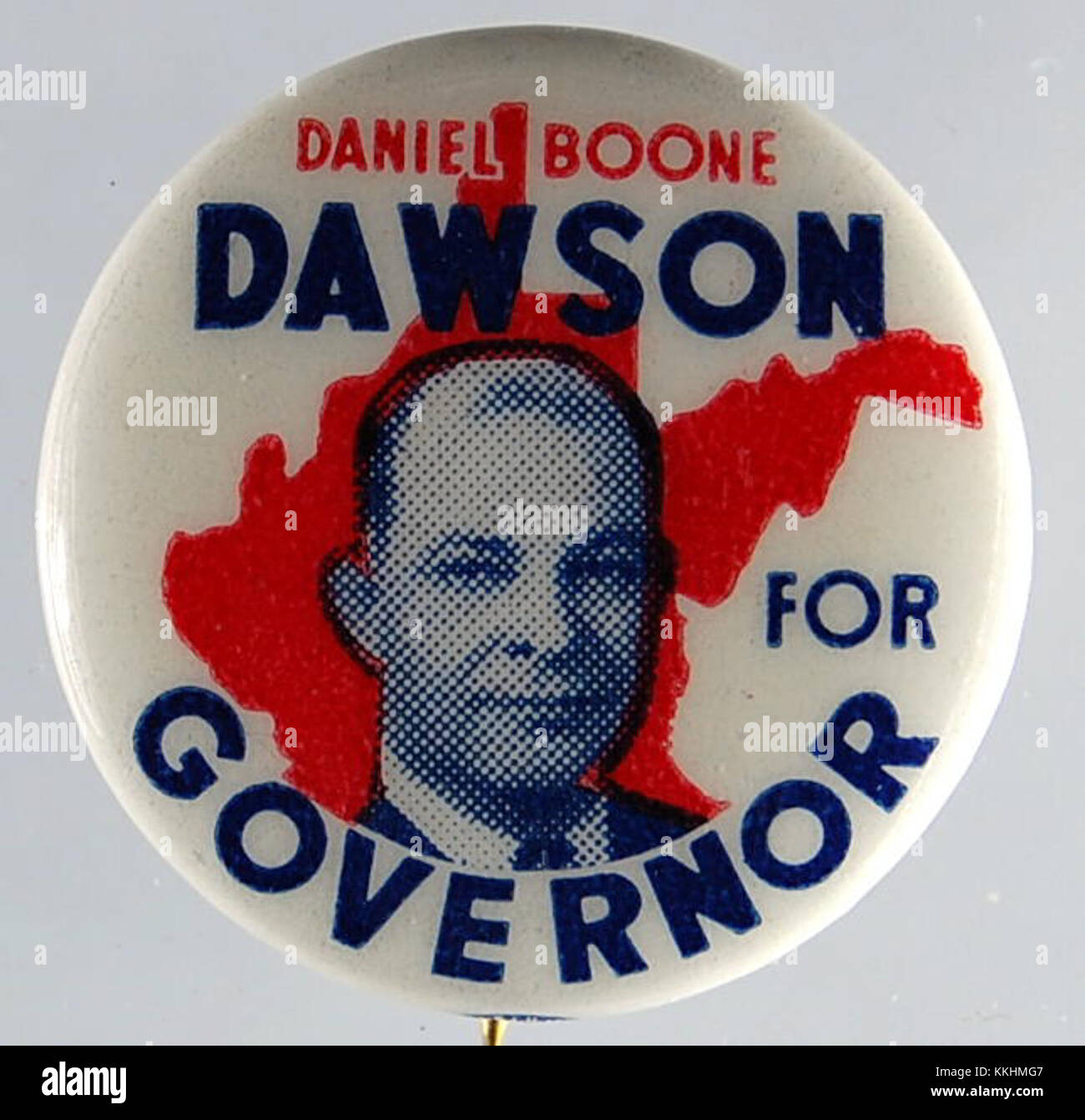 Daniel Boone Dawson for Governor Stock Photo Alamy