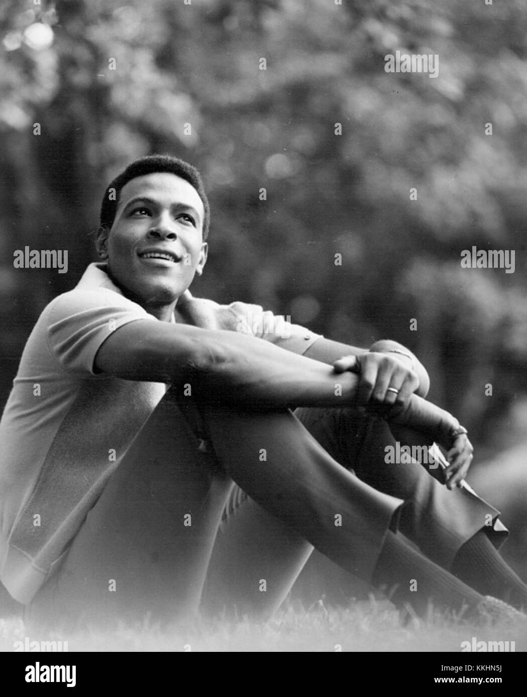 Marvin Gaye 1966 Stock Photo