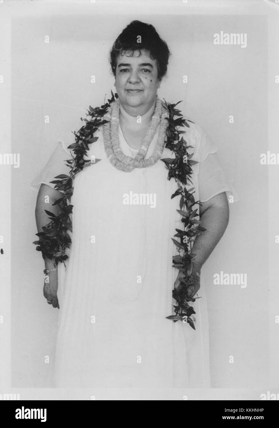 Abigail Campbell Kawananakoa (PP-97-16-004) Stock Photo