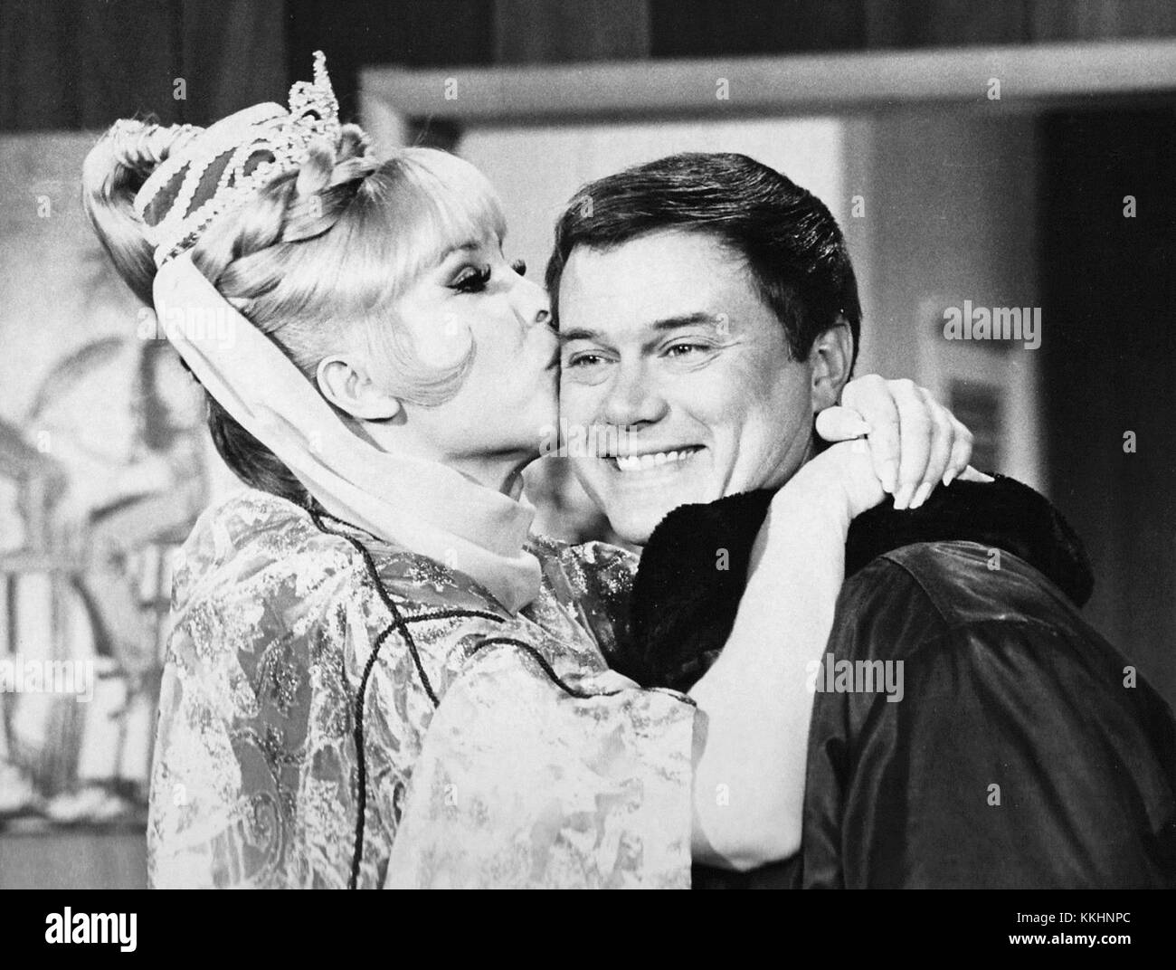 Barbara Eden Larry Hagman I Dream of Jeannie 1969 Stock Photo Alamy