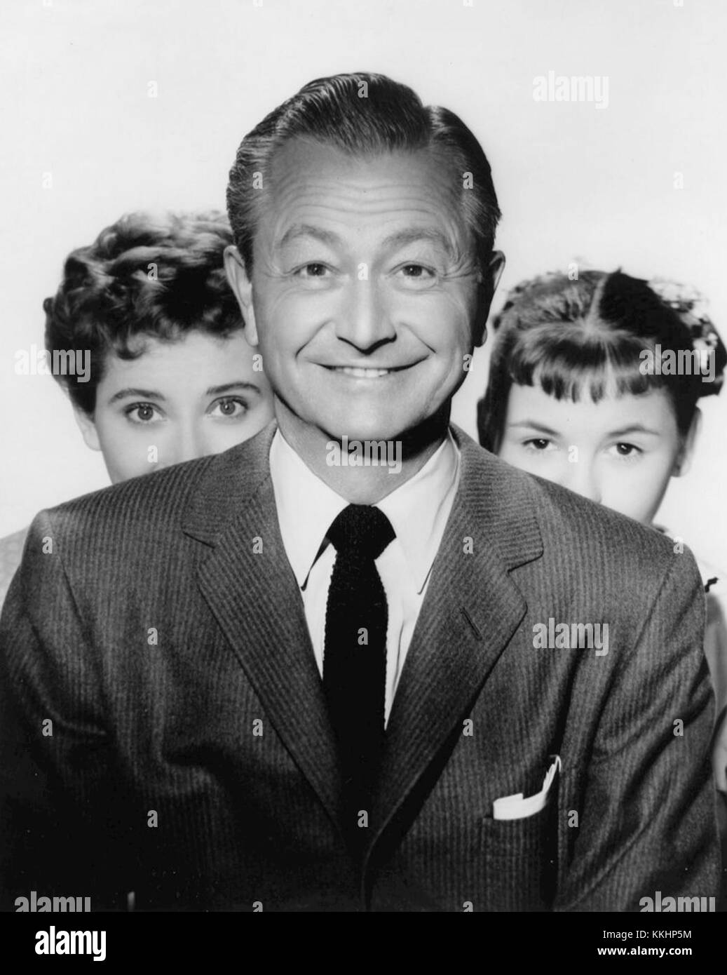 Elinor Donahue Robert Young Lauren Chapin Father Knows Best 1958 Stock Photo