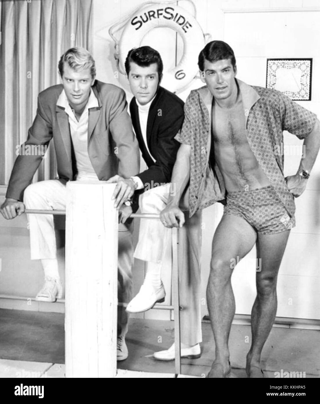 Surfside 6, a television show from the 1960s, featured a male cast ...