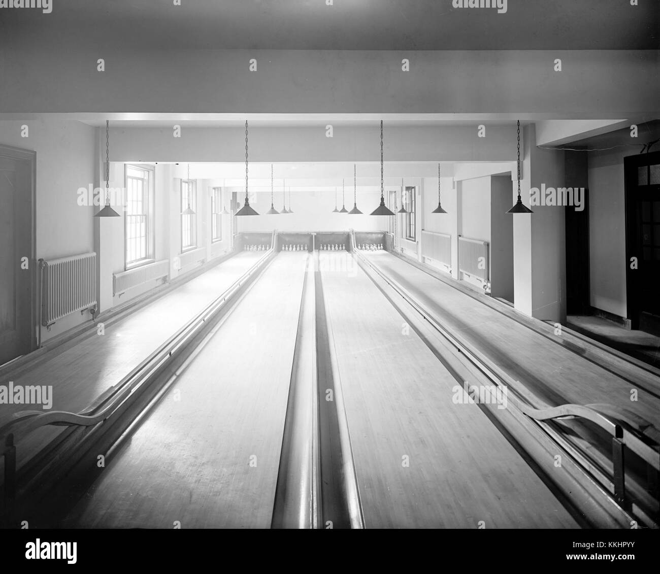DCJCC bowling alley Stock Photo Alamy