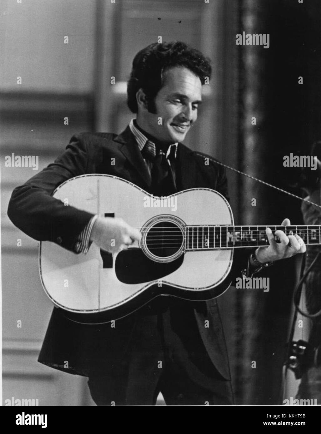 Merle Haggard in 1971 Stock Photo Alamy