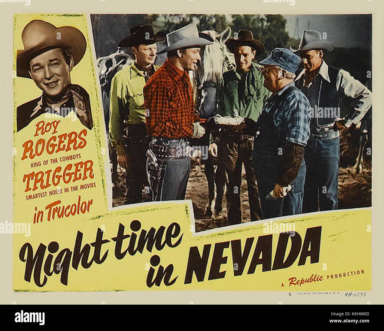 This poster showcases a nighttime scene in Nevada, capturing the stateâ ...