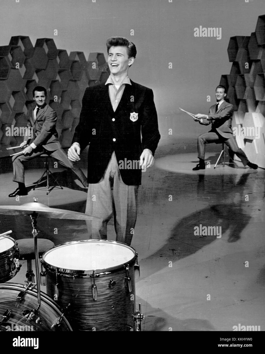 Bobby Rydell on Perry Como Show Stock Photo