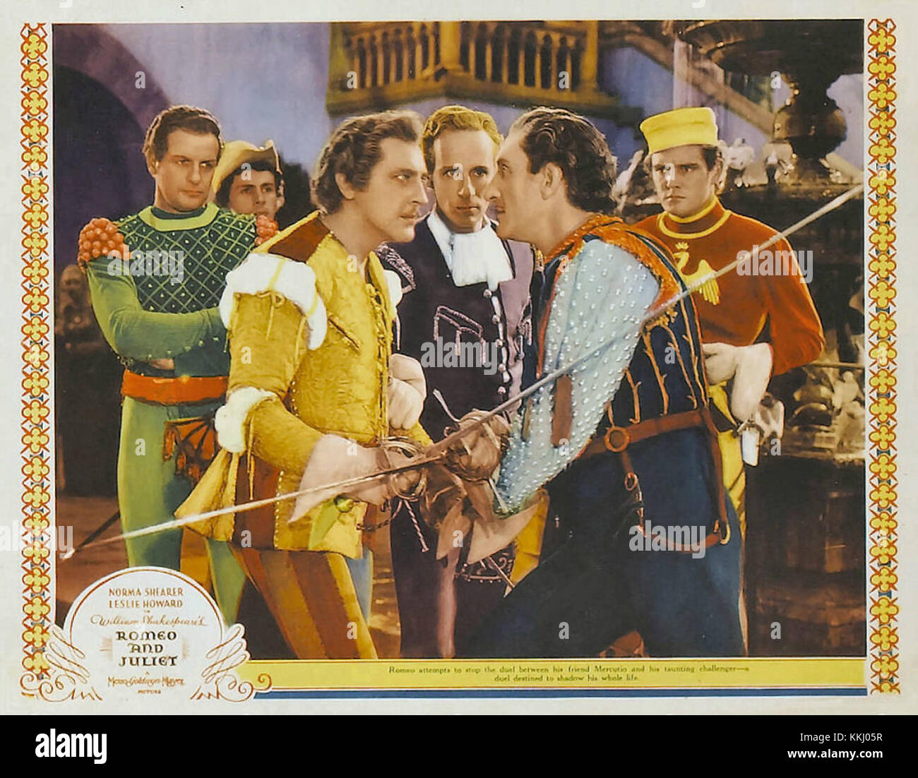 Romeo and Juliet lobby card 2 Stock Photo