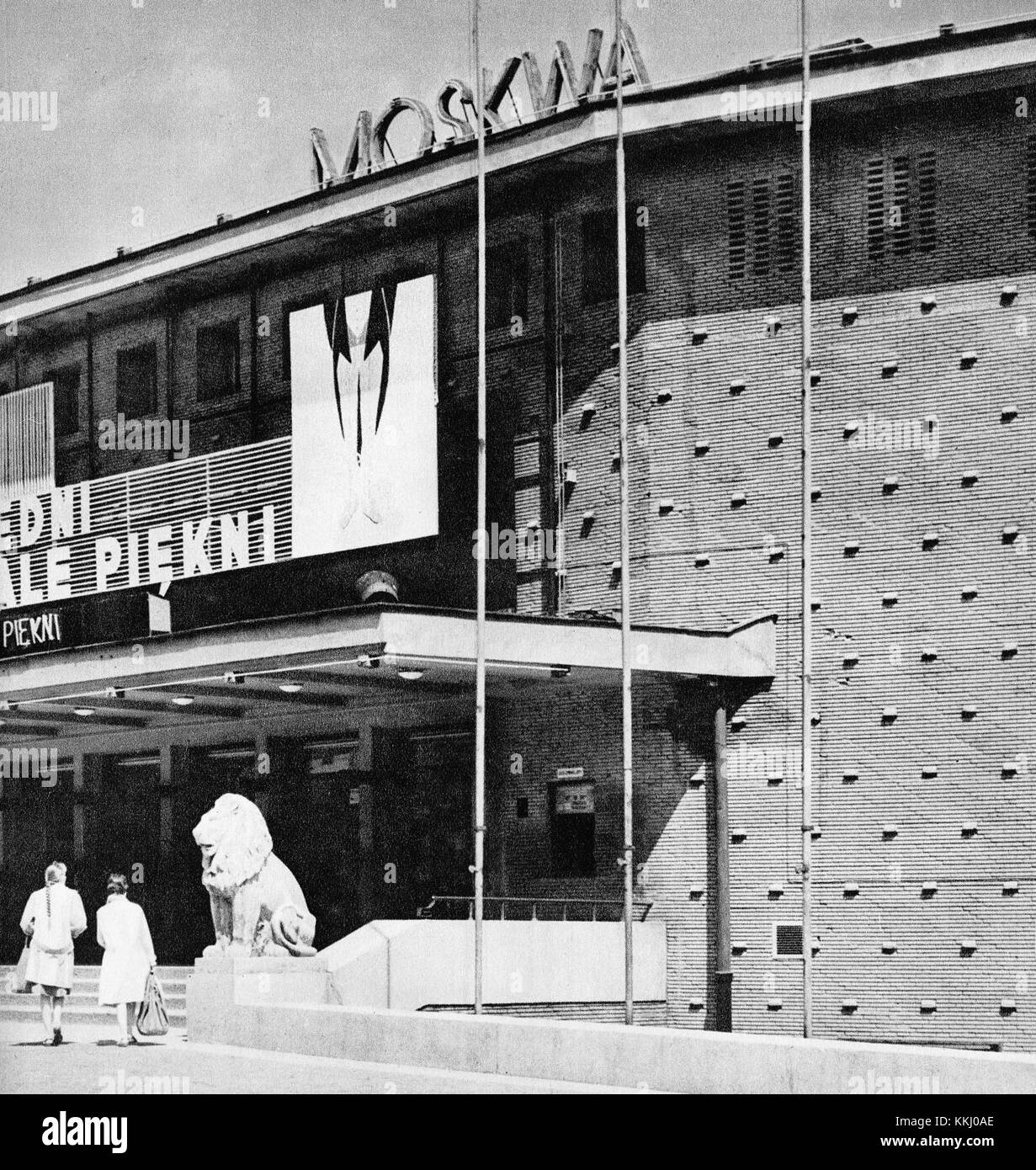 Kino Moskwa w Warszawie 01 Stock Photo - Alamy