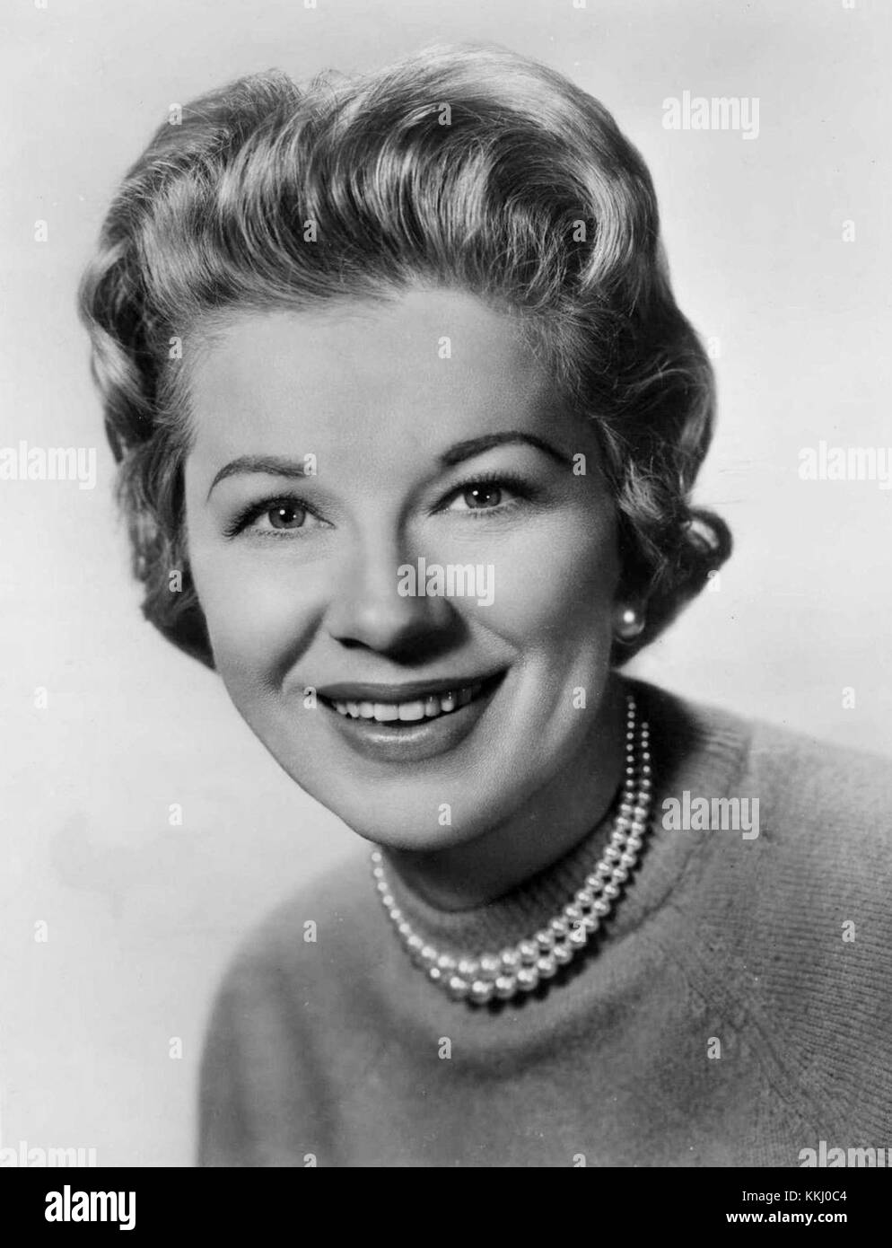 This photograph from 1963 features actress Glenda Farrell, known for