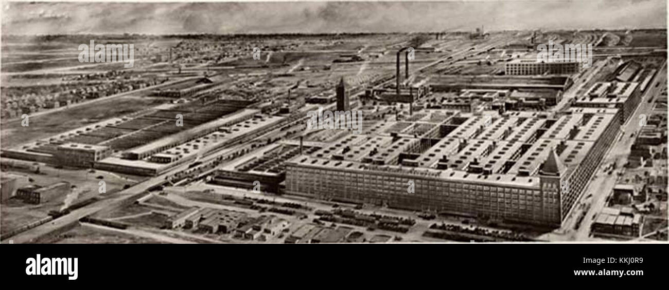 Hawthorne, Illinois Works of the Western Electric Company, 1925 Stock Photo  - Alamy