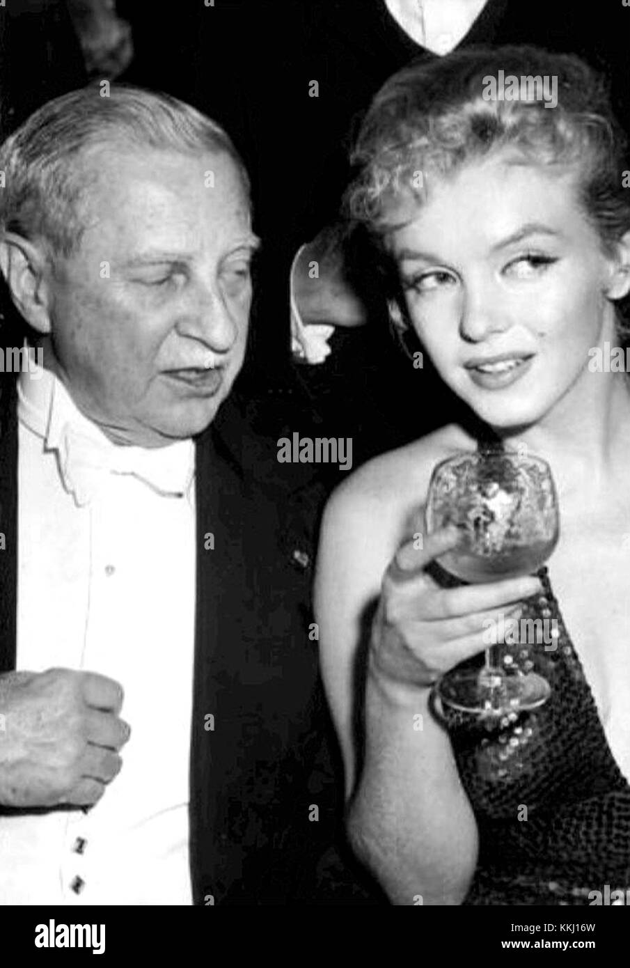 Marilyn Monroe At April In Paris Ball 2 Stock Photo Alamy