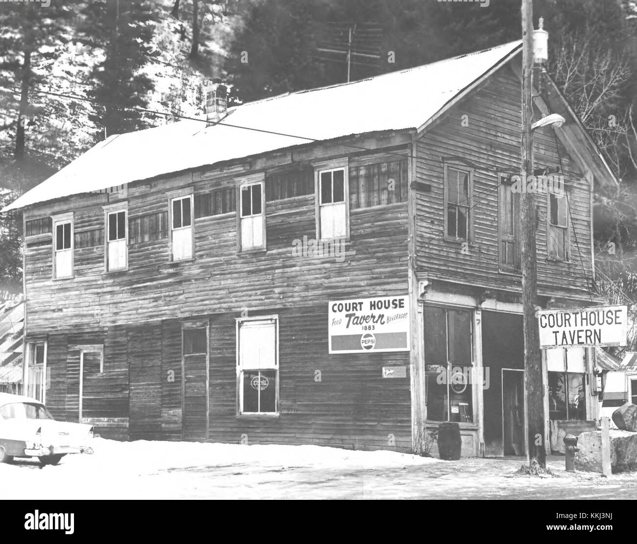 Murray Courthouse 1978 Murray Idaho Stock Photo Alamy