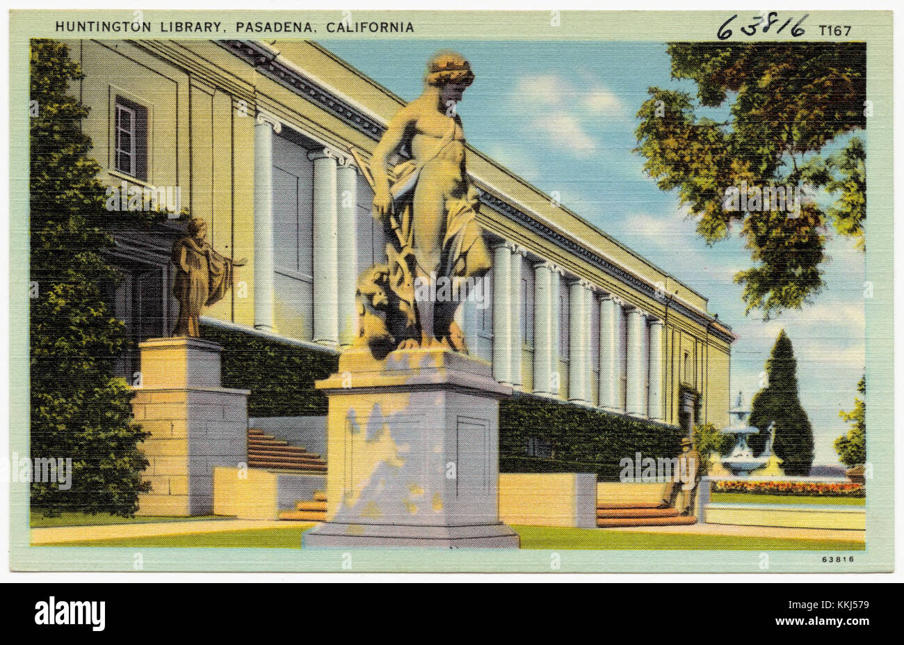 Huntington Library, Pasadena, California (63816 Stock Photo Alamy