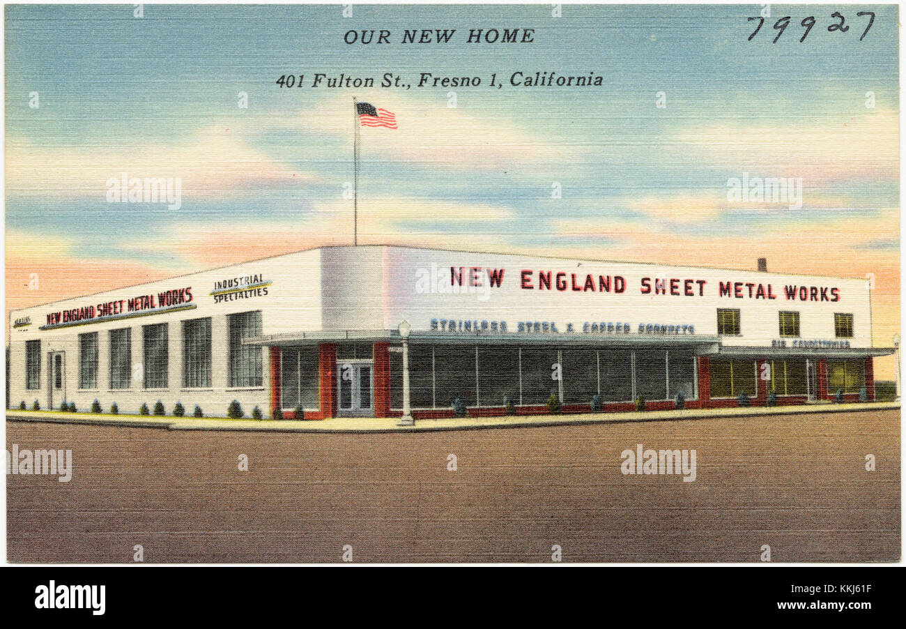 New England Sheet Metal Works (79927) Stock Photo