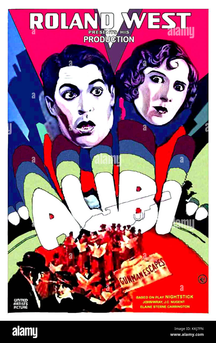 Alibi poster hi-res stock photography and images - Alamy