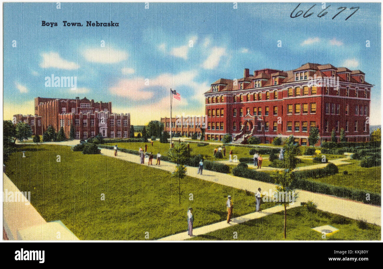 Boys Town, Nebraska (66677 Stock Photo Alamy
