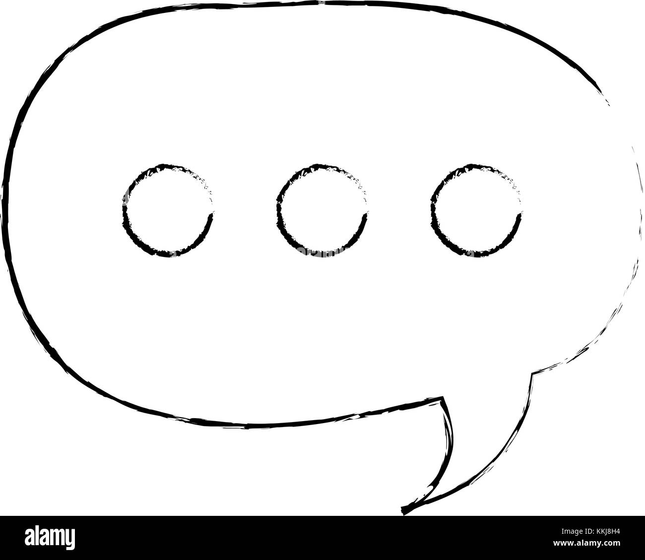 speech bubble isolated icon vector illustration design Stock Vector ...