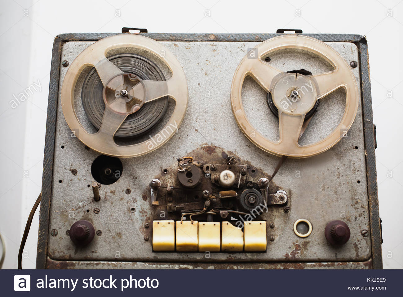 Vintage Radio Cassette Recorder Stock Photos & Vintage Radio Cassette