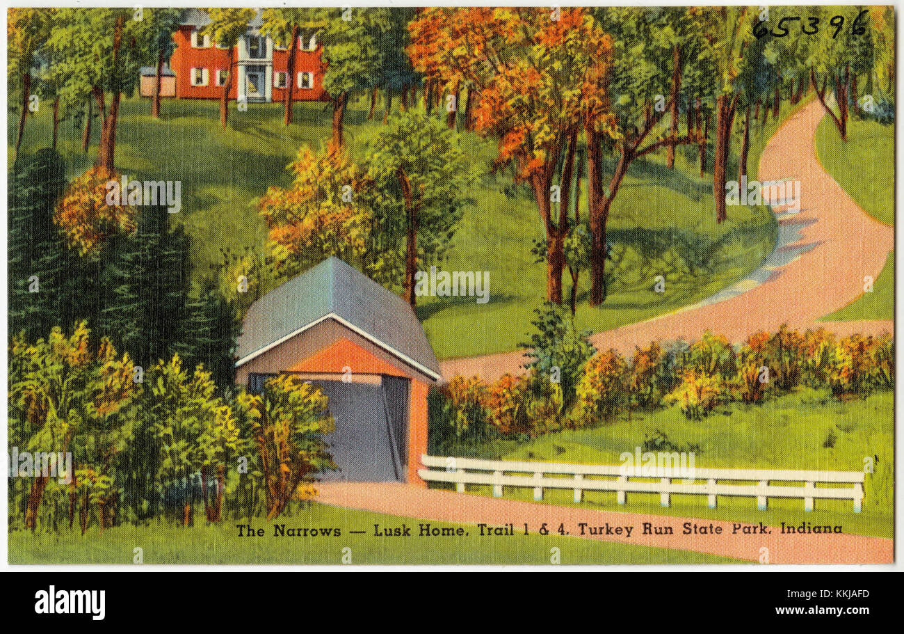 The Narrows Lusk home Trail - The Narrows Lusk Home Trail 1 And 4 Turkey Run State Park Indiana KKJAFD 