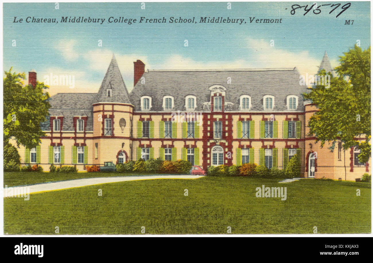 Le Chateau, Middlebury College French School, Middlebury Vermont (84579 ...