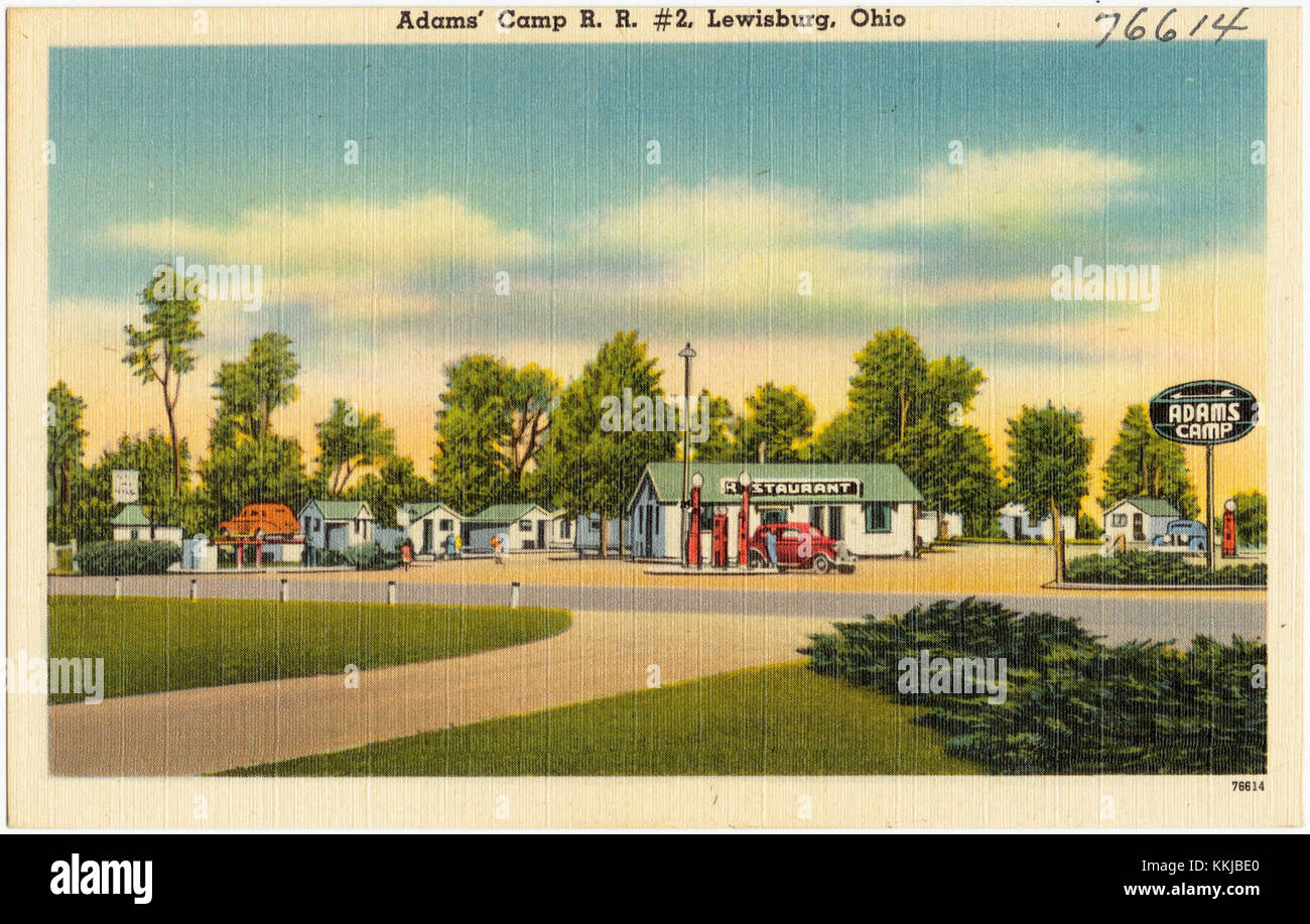 Adam's Camp R. R. 2, Lewisburg, Ohio (76614 Stock Photo Alamy