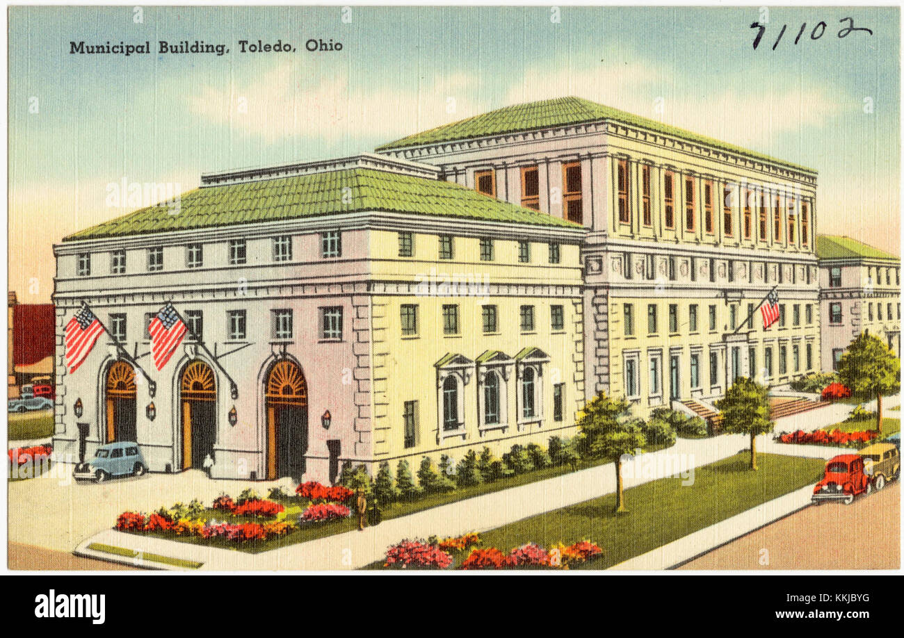 Municipal building, Toledo, Ohio (71102 Stock Photo Alamy