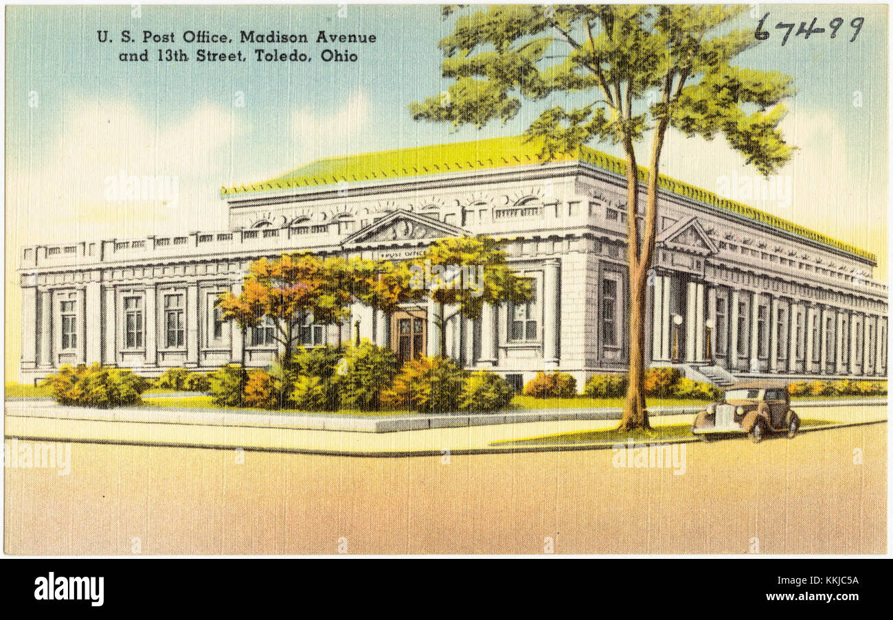 13th street post office hi-res stock photography and images - Alamy, image size:1300x903