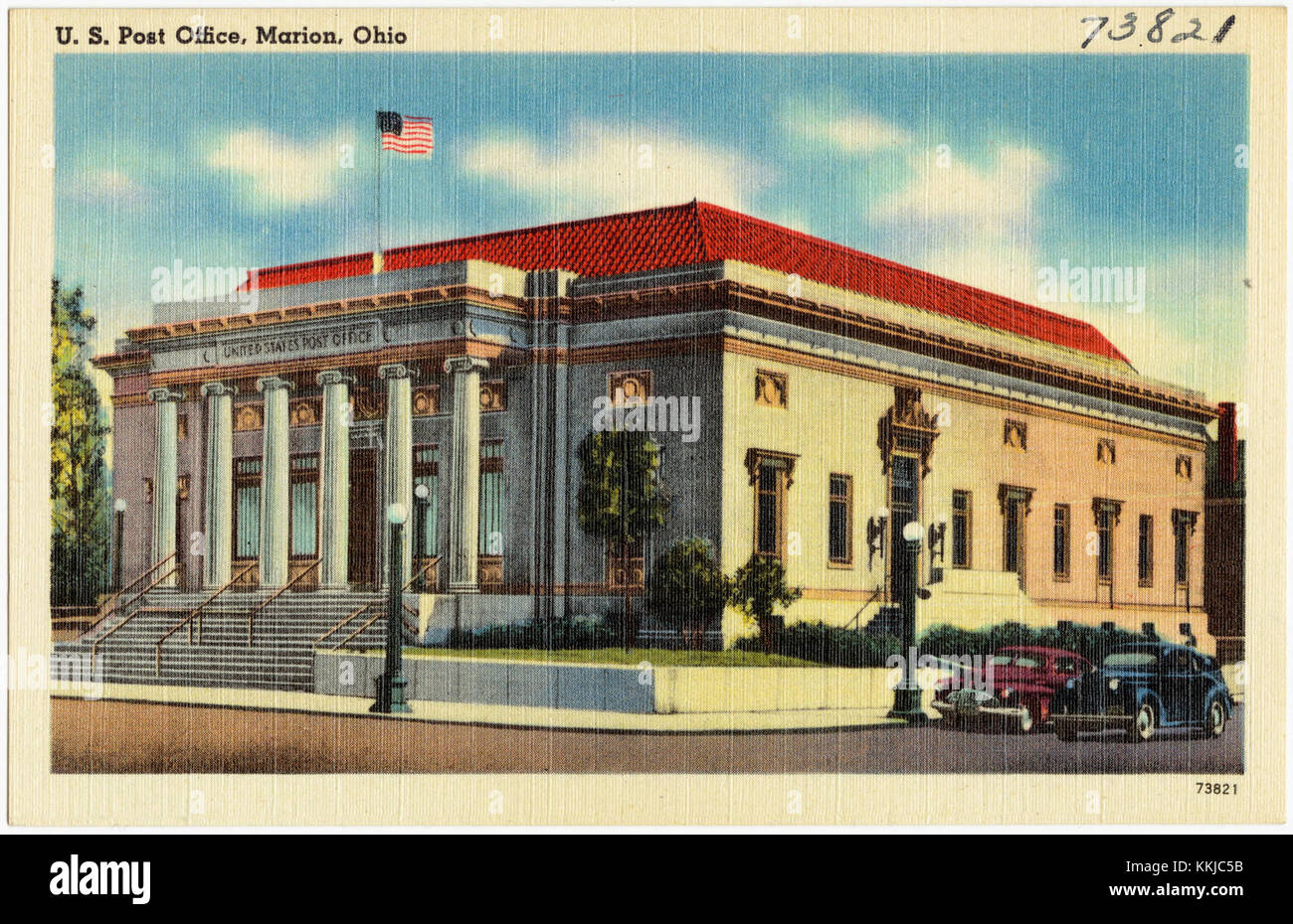 U.S. Post Office, Marion, Ohio (73821 Stock Photo Alamy