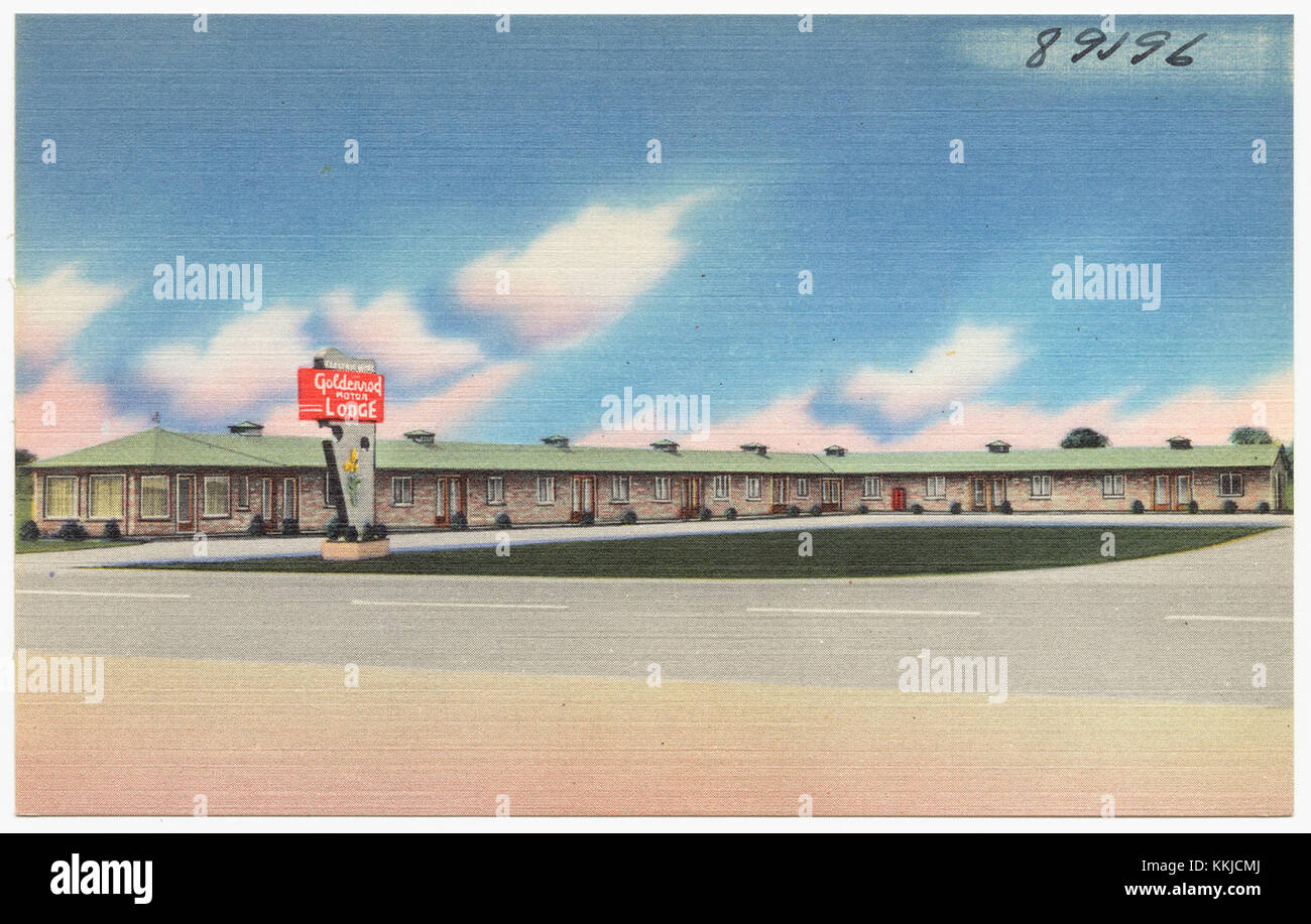 Retro Motor Inns Motoring lodge hi-res stock photography and images - Alamy