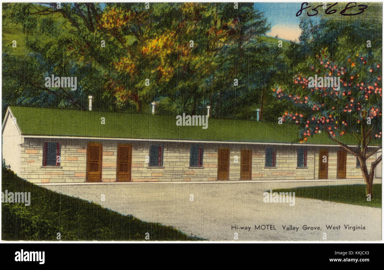 Hiway Motel, Valley Grove, West Virginia (85683 Stock Photo Alamy