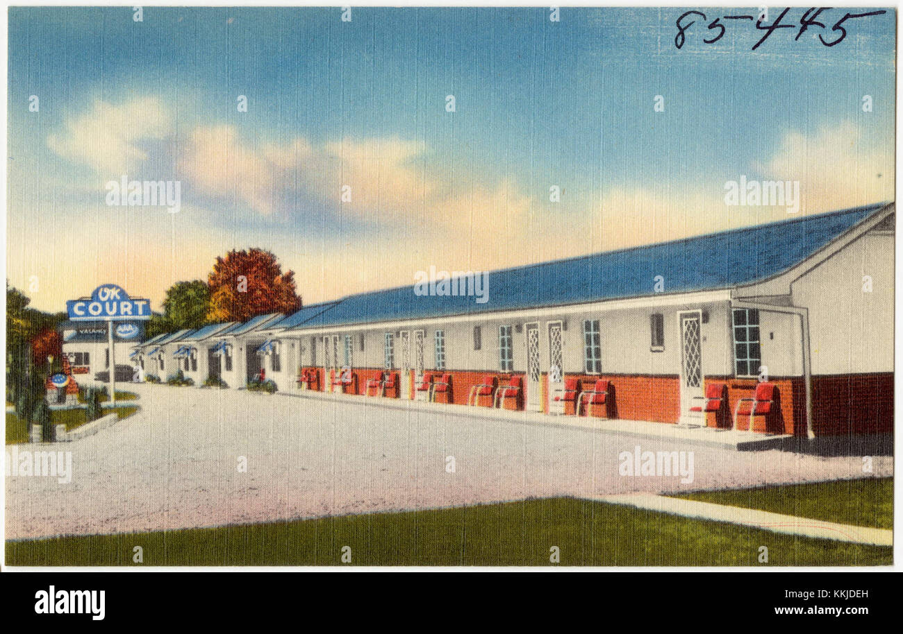 O. K. Court, Bonnieville, Kentucky (85445 Stock Photo Alamy