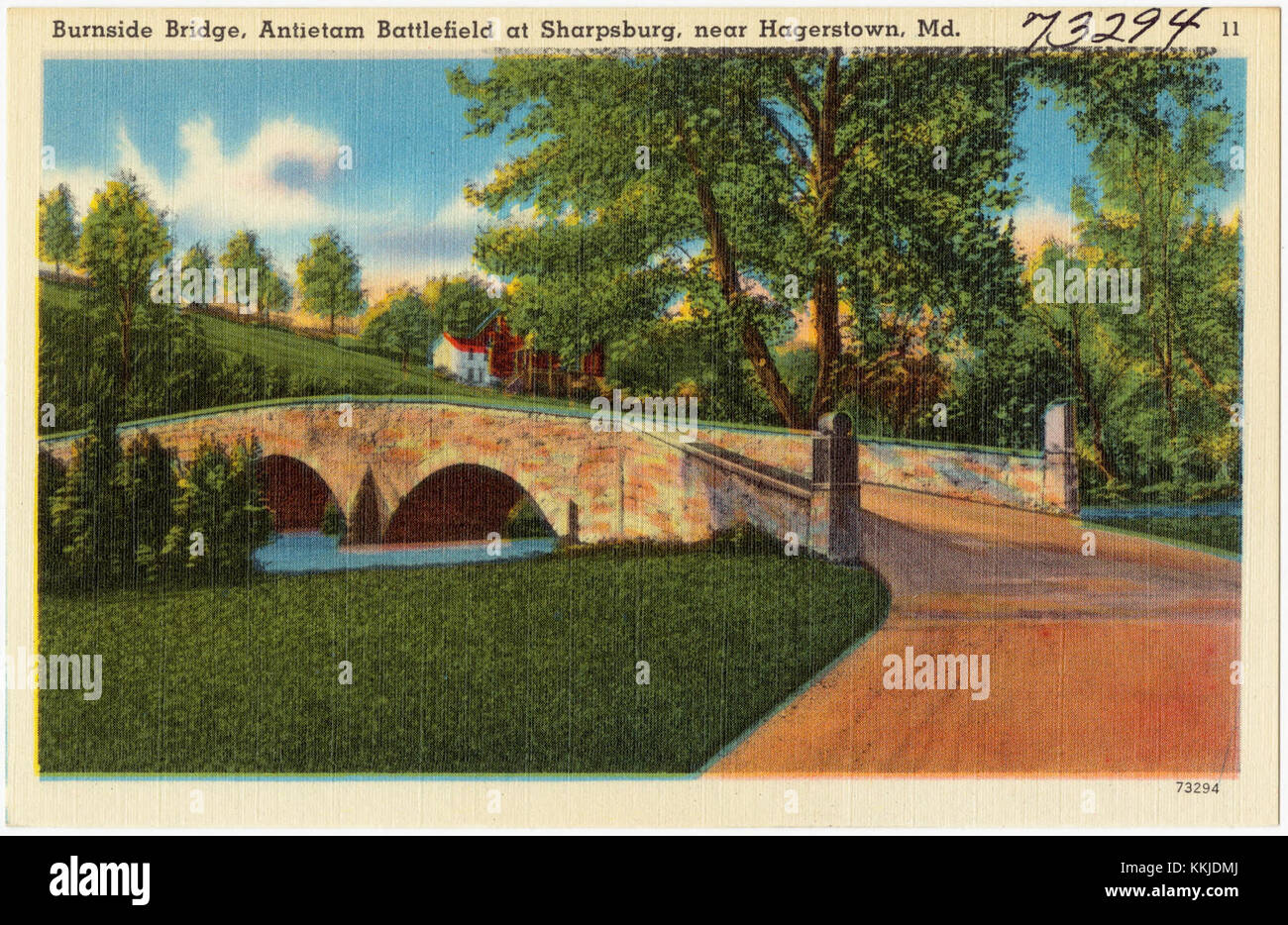 Burnside Bridge, Antietam Battlefield at Sharpsburg, near Hagerstown