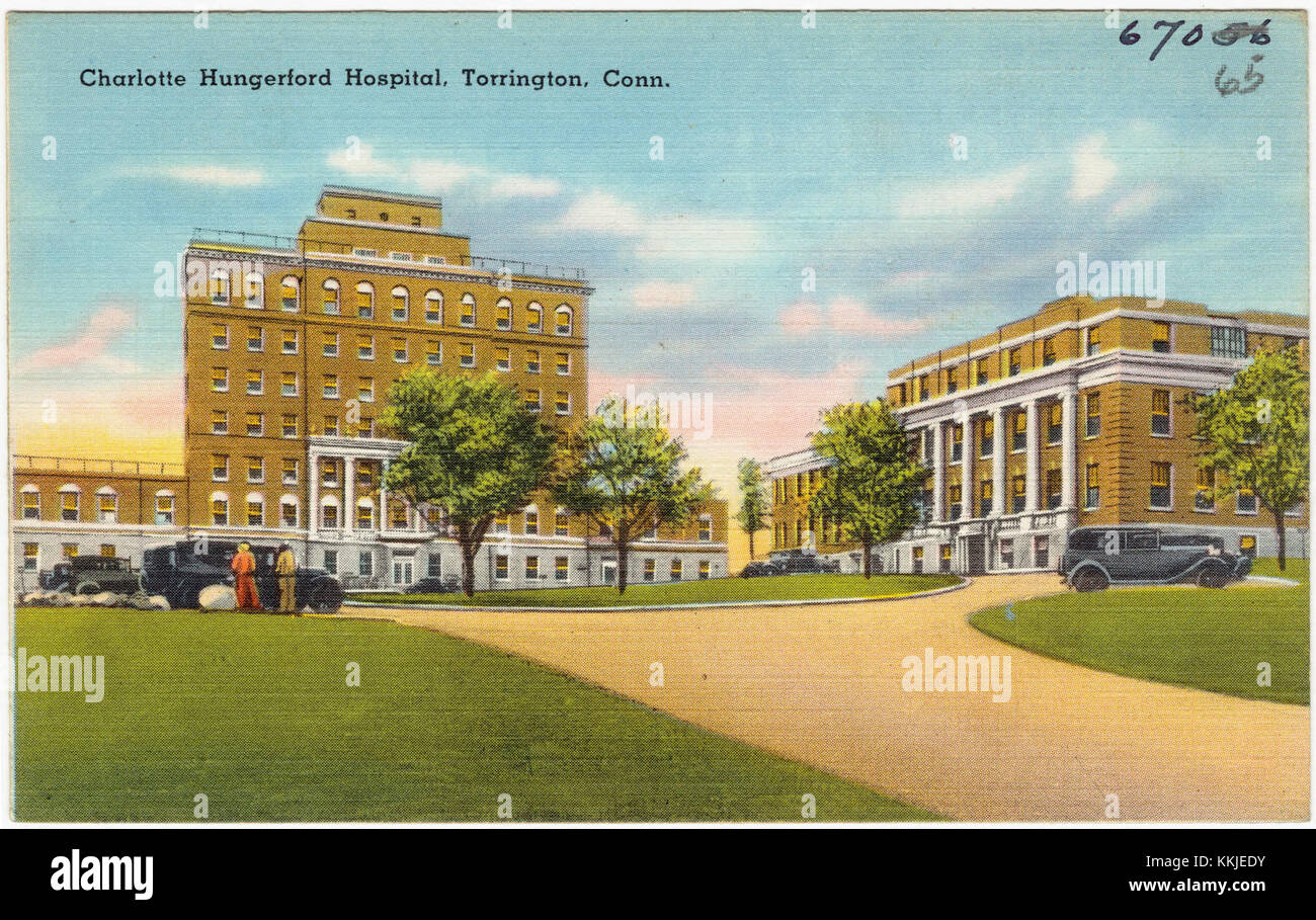 Charlotte Hungerford Hospital, Torrington, Conn (67065 Stock Photo Alamy