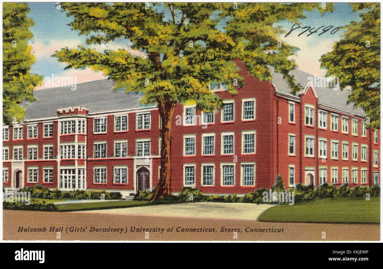 Hall (Girl's Dormitory), University of Connecticut, Storrs