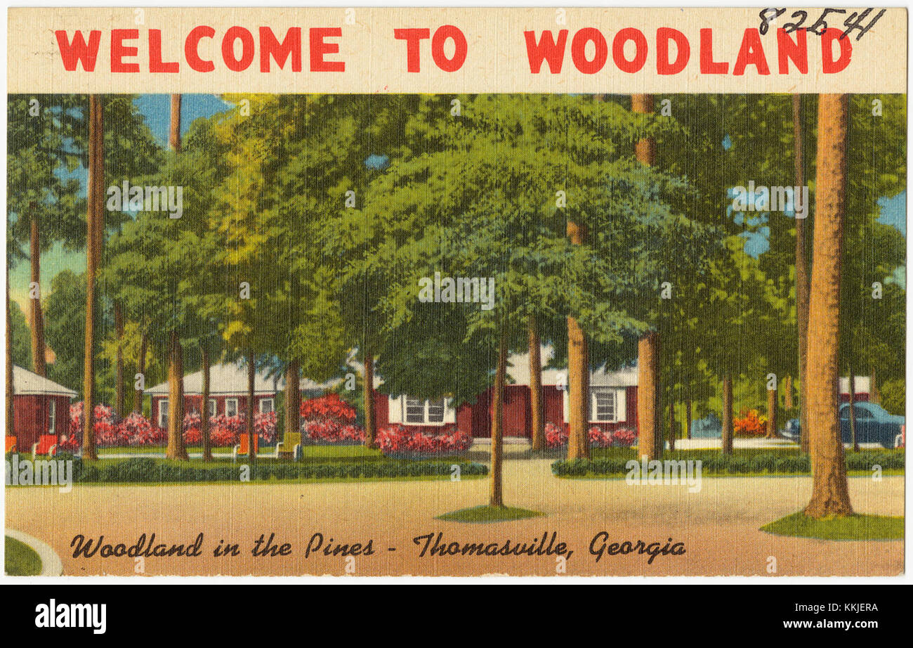 to Woodland, Woodland in the Pines, Thomasville,