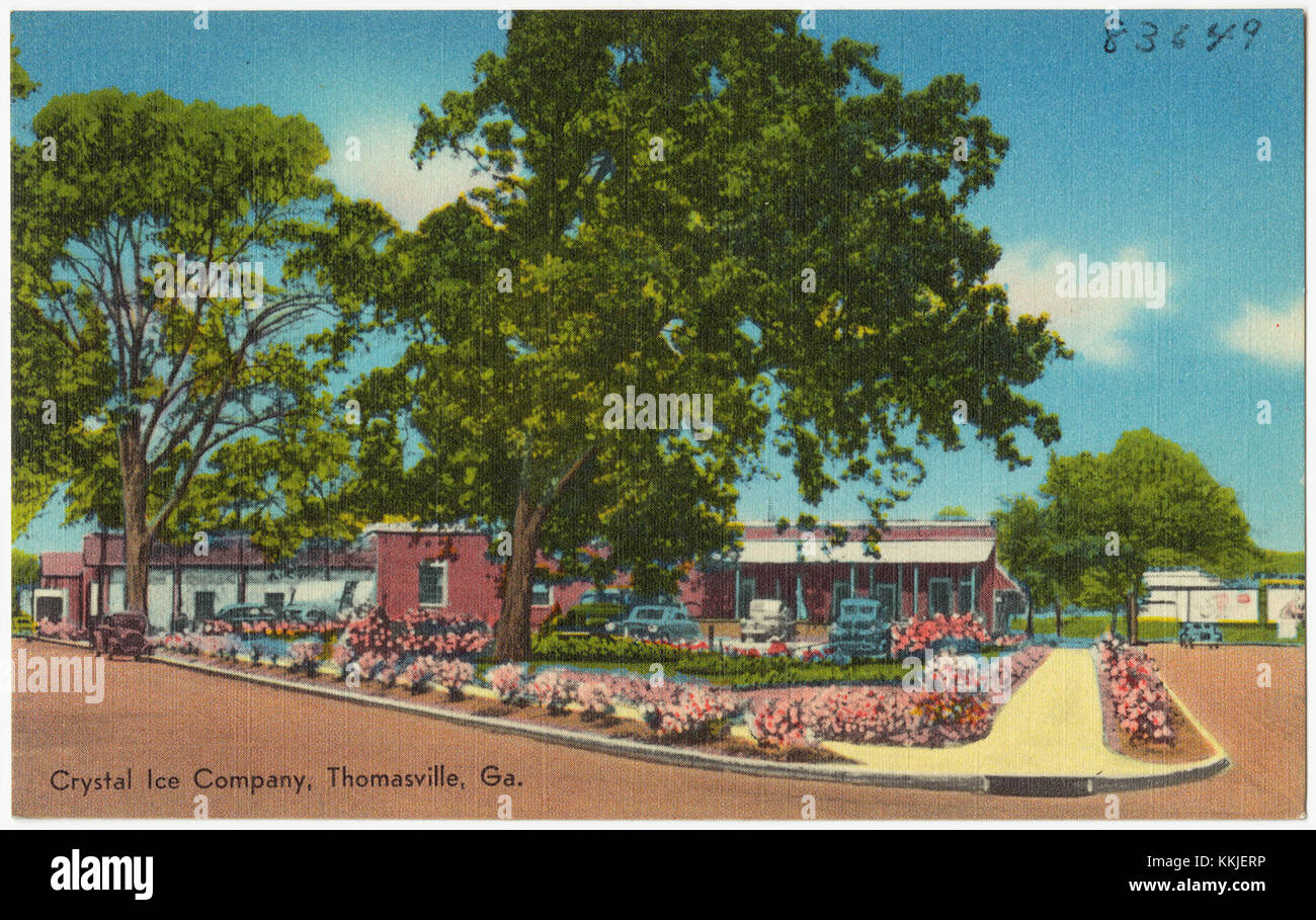 Crystal Ice Company, Thomasville, Ga. (8343886996 Stock Photo Alamy