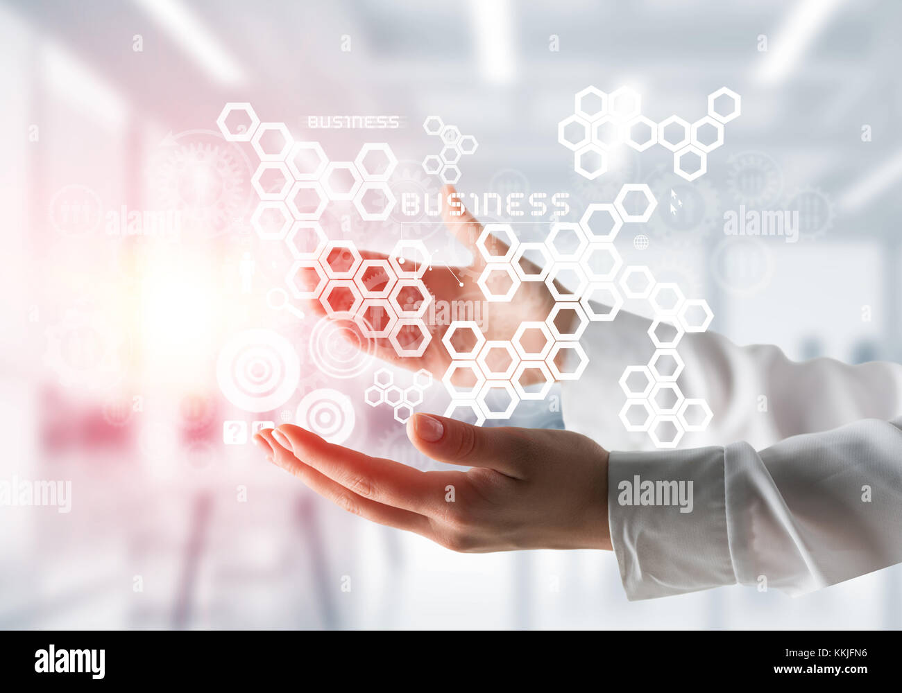 Modern technologies for successful business concept Stock Photo - Alamy