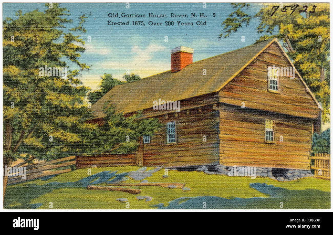 Old Garrison House, Dover, N.H., erected 1675, over 200 years old
