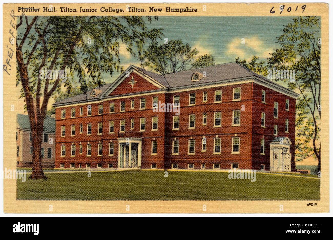 Pfeiffer Hall, Tilton Junior College, Tilton, New Hampshire (69019