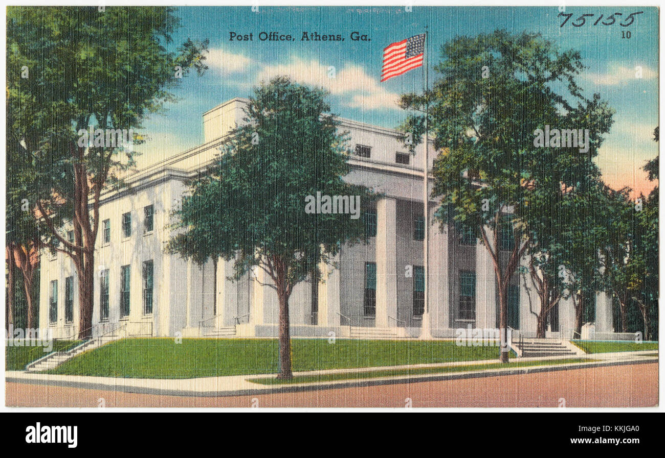 Post Office, Athens, Ga. (8343896154 Stock Photo Alamy