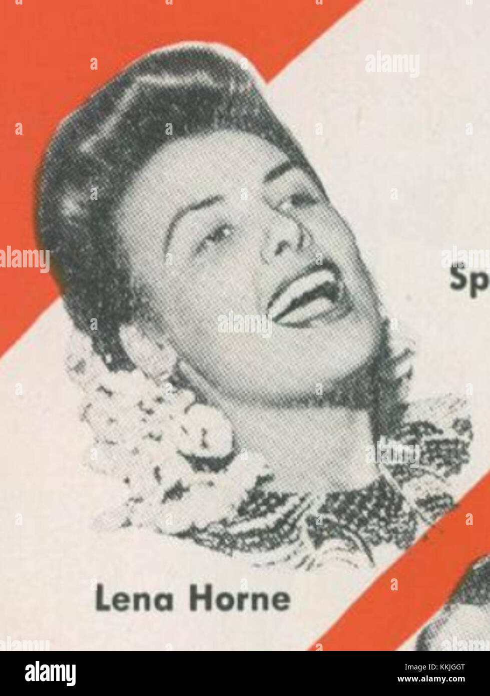 Lena Horne Billboard Stock Photo - Alamy