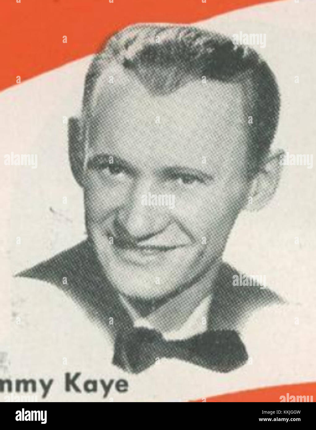 Sammy Kay A vintage billboard featuring Sammy Kaye, an American bandleader and ...